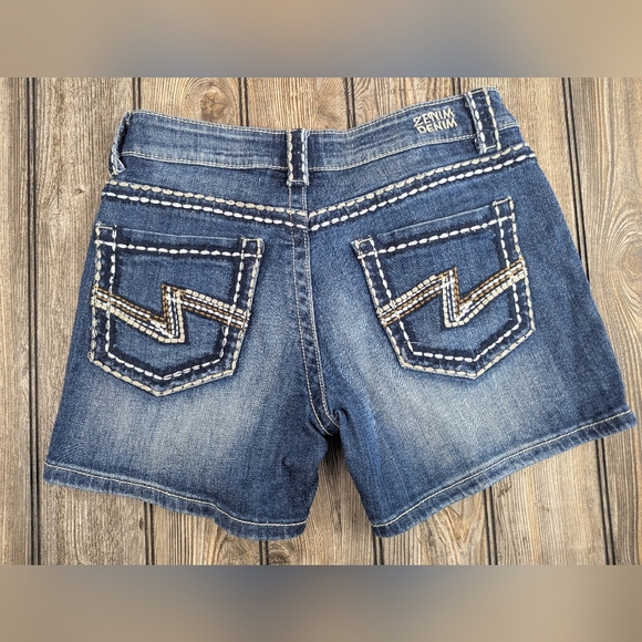 Zenith M Mid-low Rise Natural Waist 27 Shorts - Picture 7 of 10